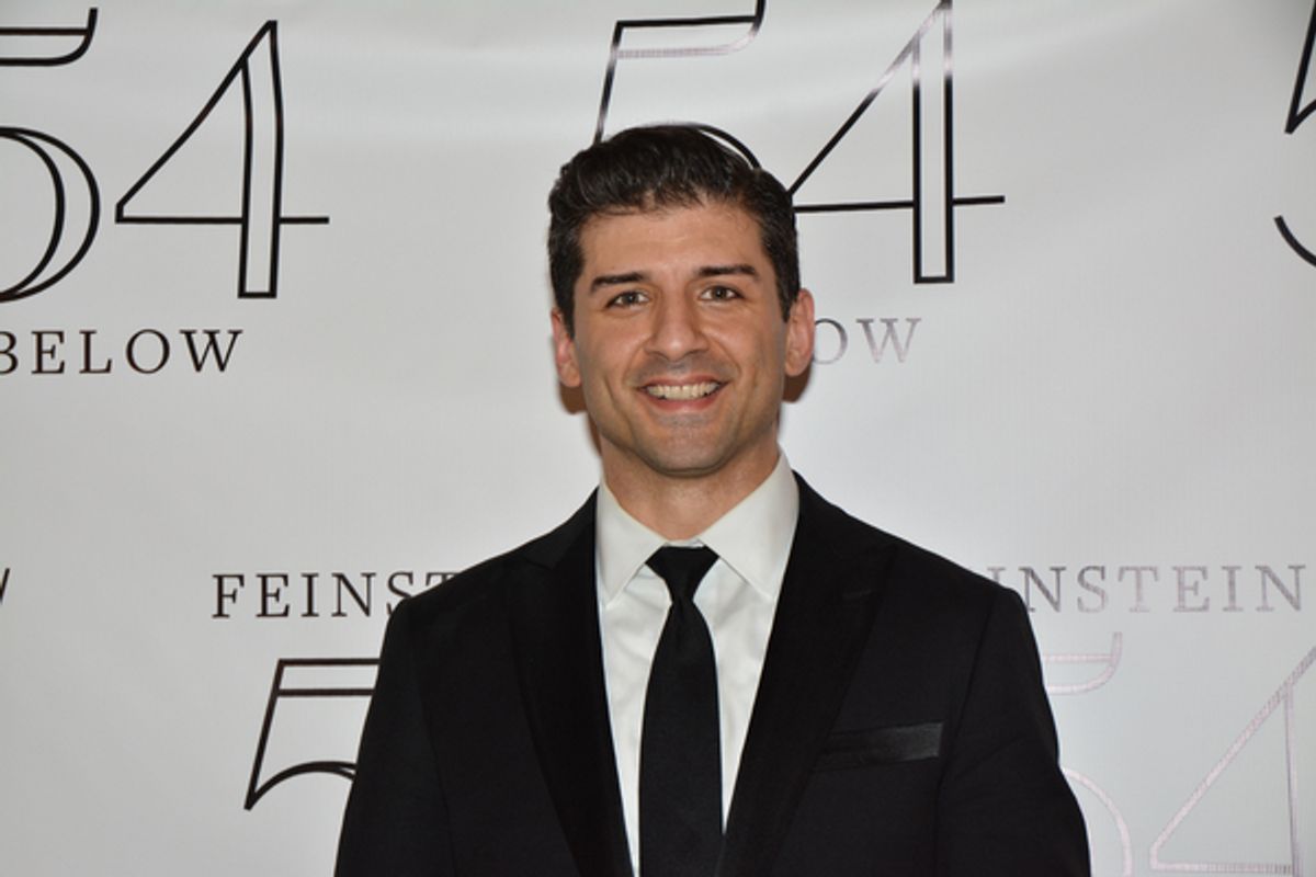 Tony Yazbeck at Montego Glover and Tony Yazbeck Join The New York Pops in Concert at Feinstein's/54 Below