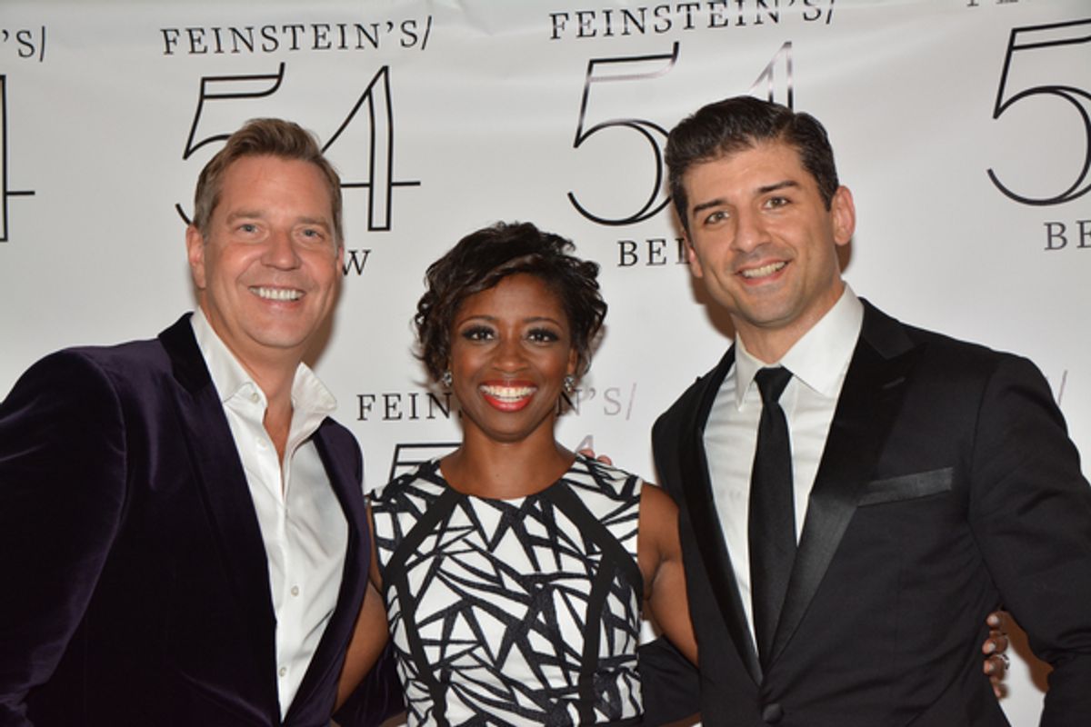 Steven Reineke, Montego Glover and Tony Yazeck at 