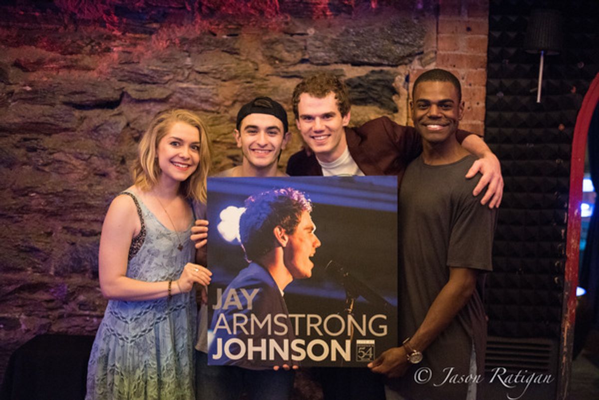 Lilli Froehlich, Ricky Ubeda, Jay Armstrong Johnson and Ahmad Simmons at 