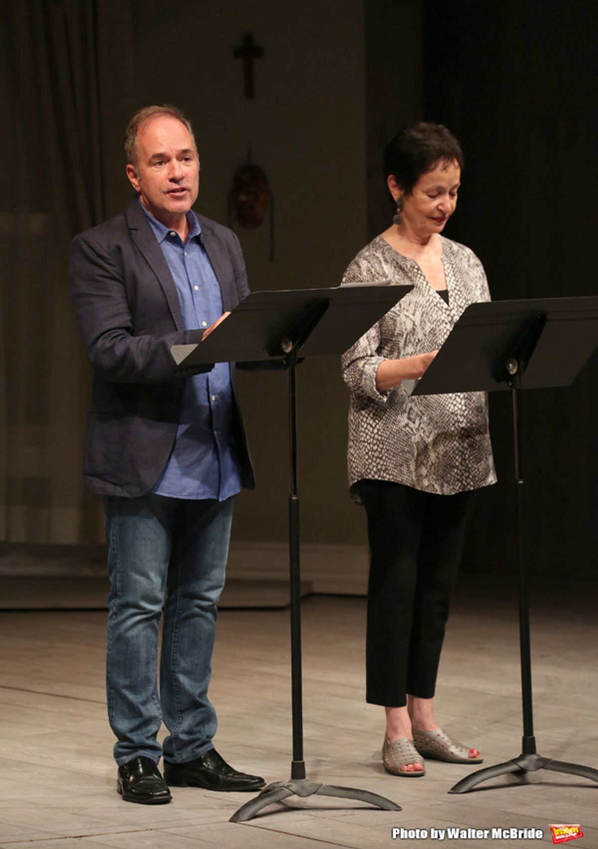 Stephen Flaherty and Lynn Ahrens at 