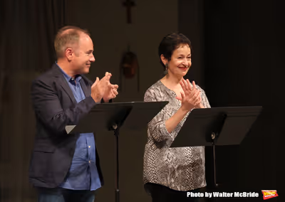 Stephen Flaherty and Lynn Ahrens  Photo