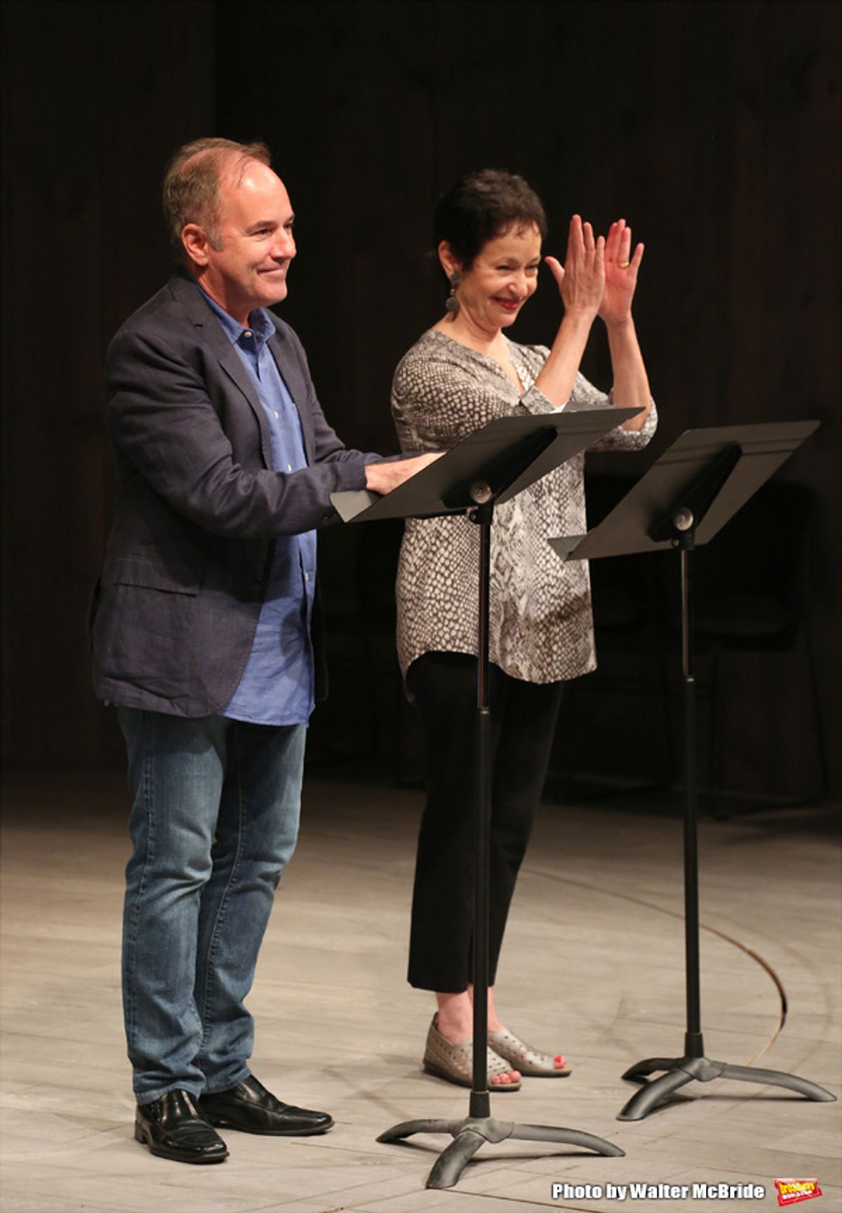 Stephen Flaherty and Lynn Ahrens  at 