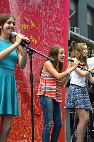 Ava Demary, Sophia Gennusa and Madilyn Jaz Morrow Photo