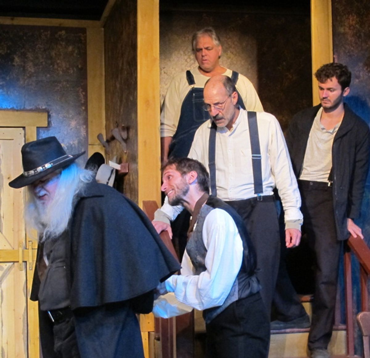 Keith Mueller, Kane Prestenback, Robert Ragaini, Art Skopinsky and Gabriel James at 