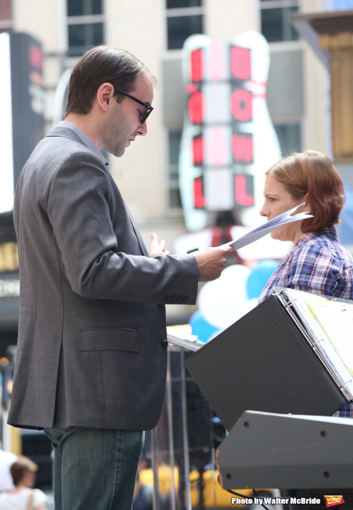 Marc Bruni and Daisy Eagan  at 