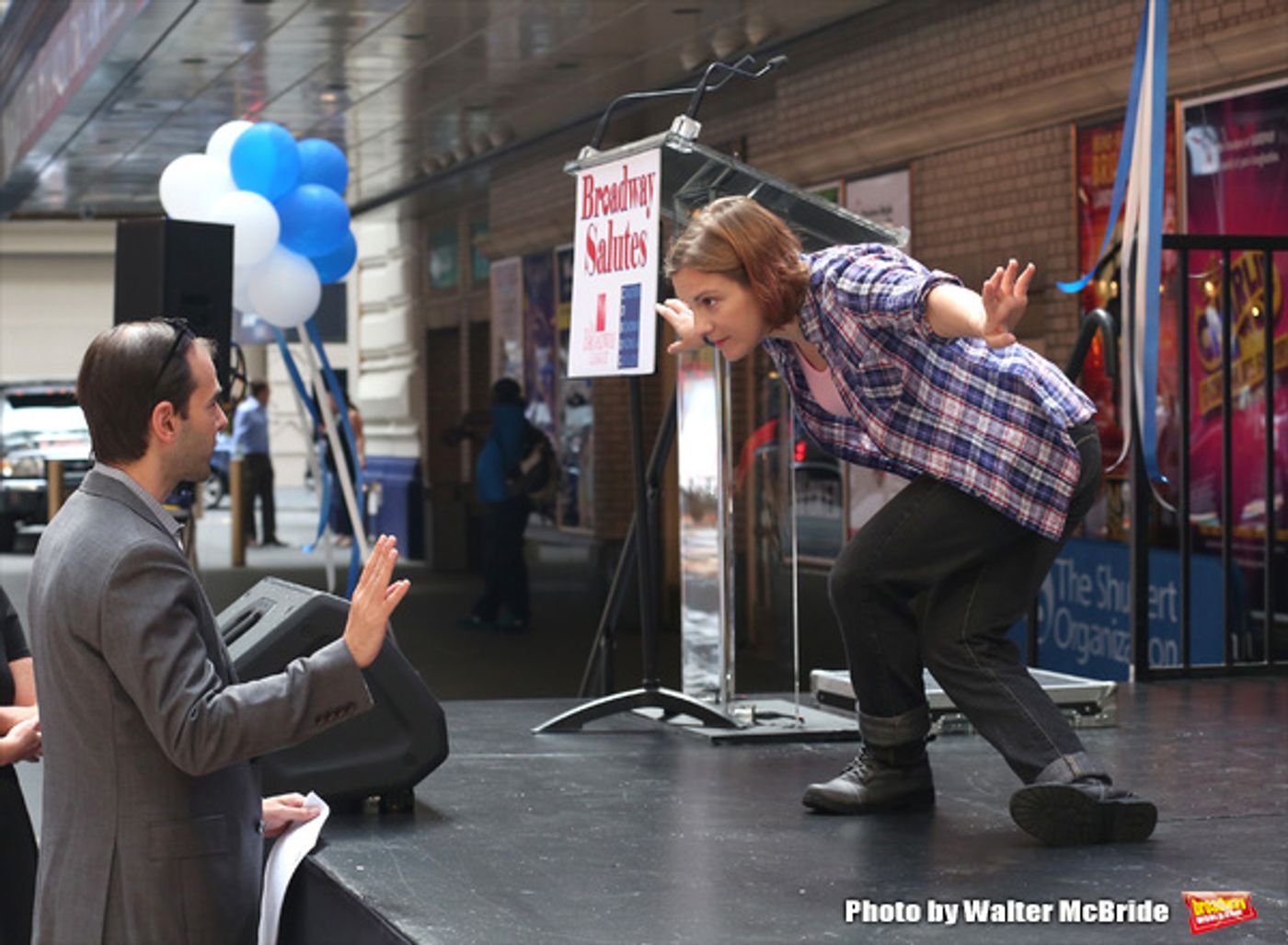 Photo Coverage: Alex Brightman & More in 8th Annual Broadway Salutes Rehearsal Image