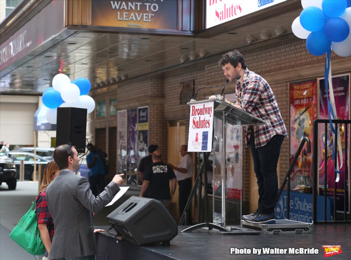 Marc Bruni and Alex Brightman at 