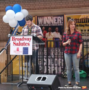 Alex Brightman and Leslie Kritzer @ BroadwayWorld Alex Brightman and Leslie Kritzer Photo