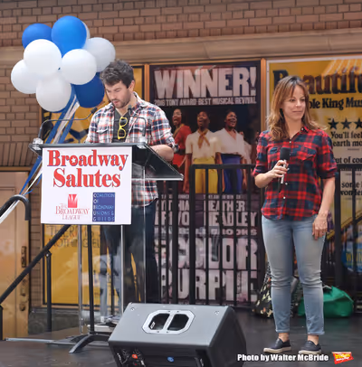 Alex Brightman and Leslie Kritzer Photo