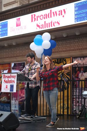 Alex Brightman and Leslie Kritzer @ BroadwayWorld Alex Brightman and Leslie Kritzer Photo