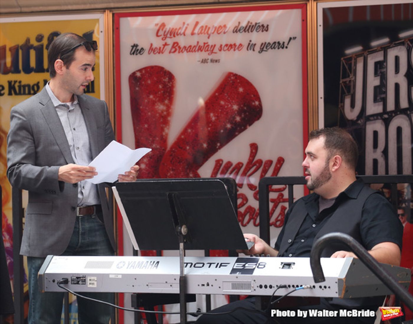 Photo Coverage: Alex Brightman & More in 8th Annual Broadway Salutes Rehearsal Image