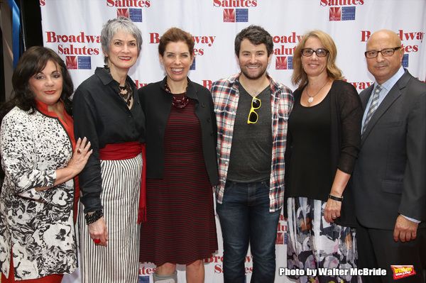 Charlotte St. Martin, Nina Lannan, Julie Menin, Alex Brightman, Laura Penn and Anthon Photo