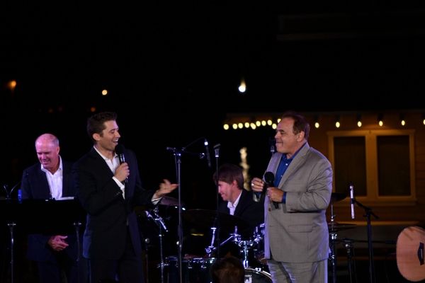 Matthew Morrison and Dr. Ralph Opacic Photo