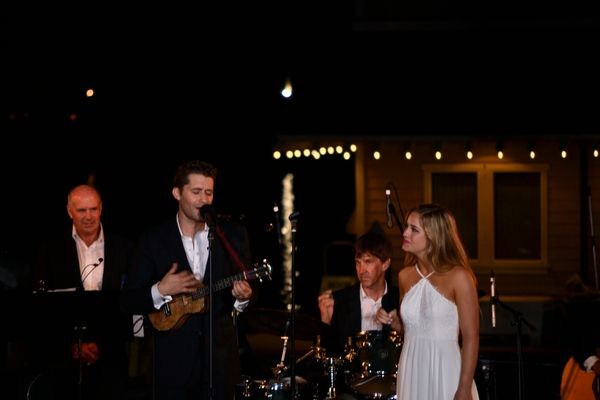 Matthew Morrison and McKenna Wells Photo