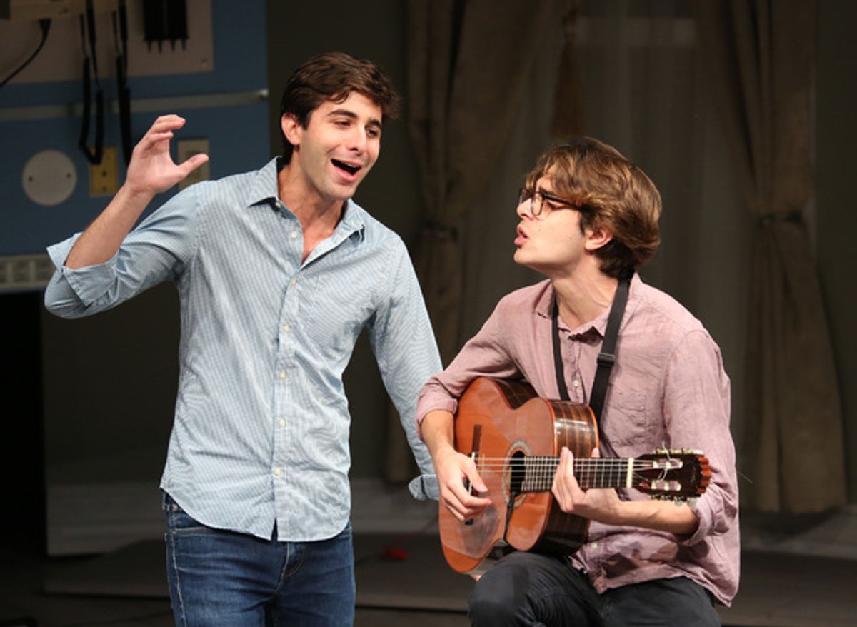 Patrick and Daniel Lazour at 