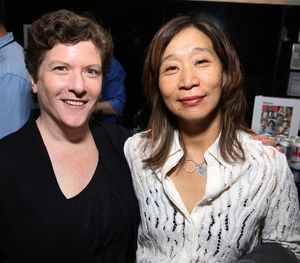 Sheri Wilner and Diana Son @ BroadwayWorld Sheri Wilner and Diana Son Photo