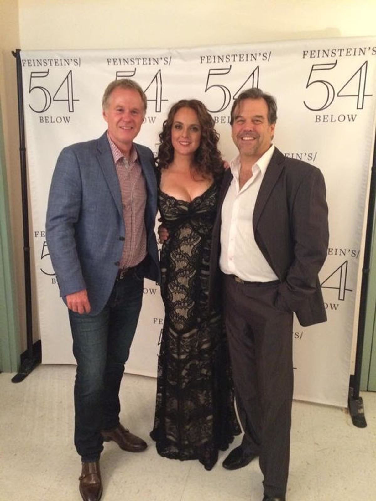 Patrick McEnroe, Melissa Errico, Richard Troxell at 