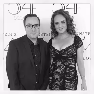 Robbie Rozelle & Melissa Errico Photo