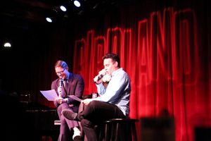 Frank DiLella and Mario Cantone @ BroadwayWorld Frank DiLella and Mario Cantone Photo