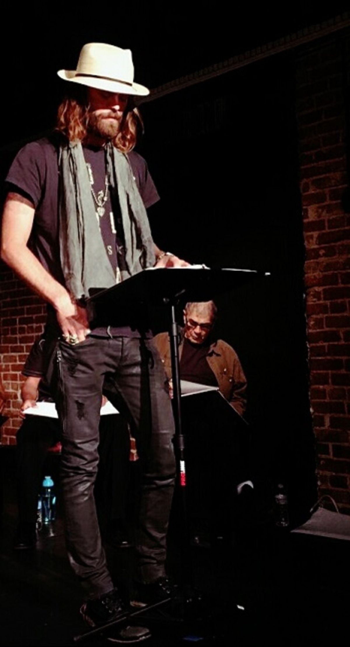 Christopher Backus and Robert Forster at 