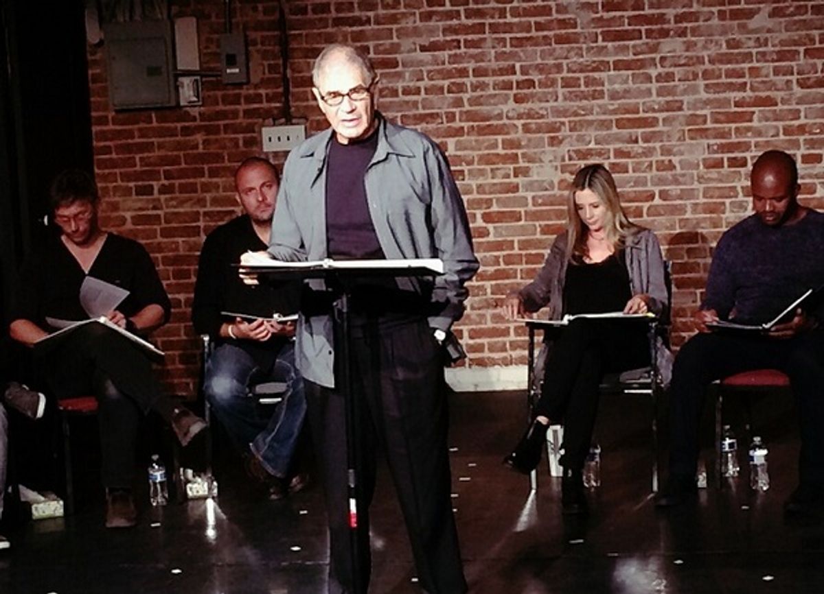 Mark Pellegrino, Stelio Savante, Robert Forster, Mira Sorvino and Sal Masekela at 