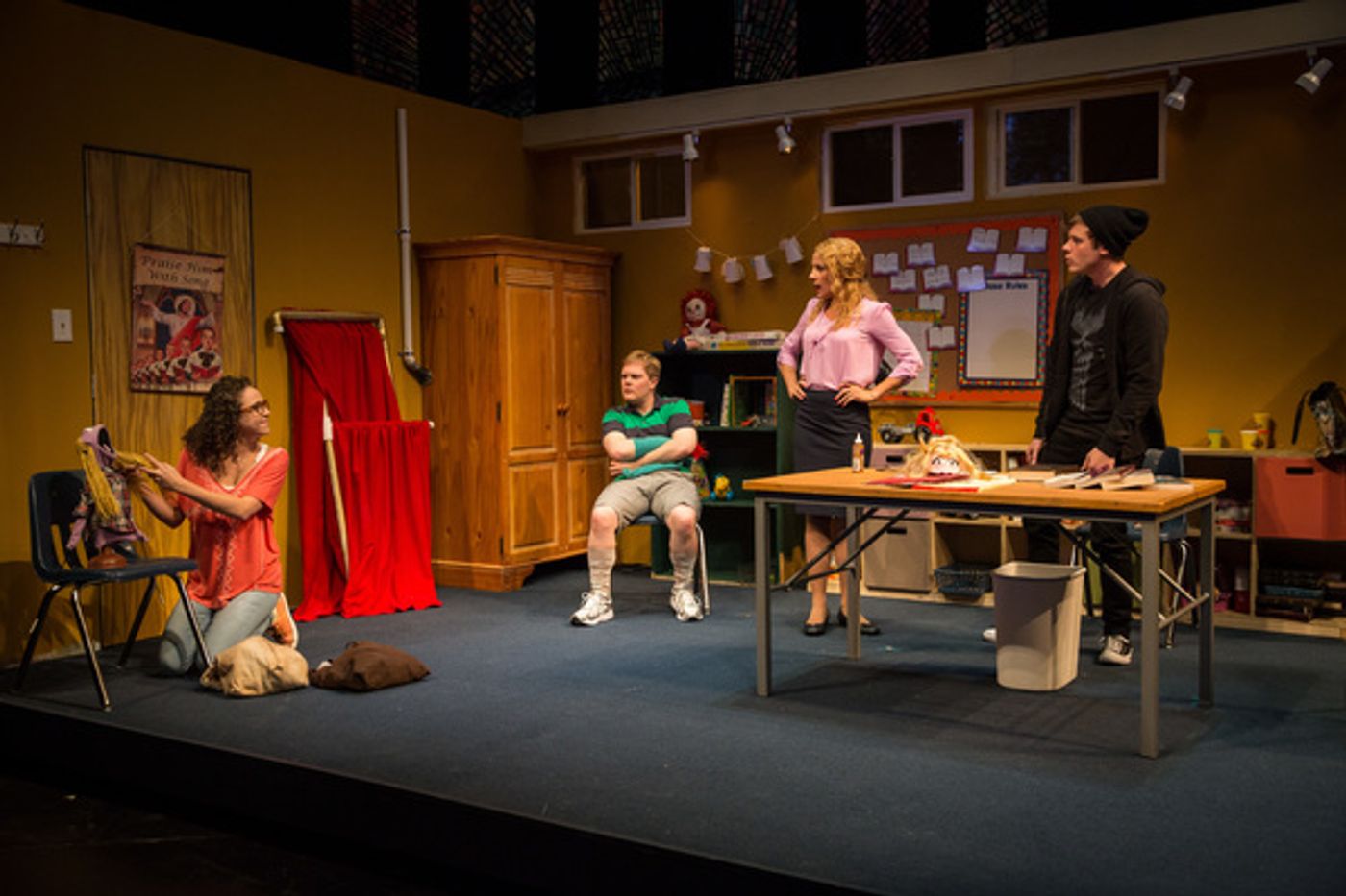 Photo Flash: HAND TO GOD Opens Tonight at Victory Gardens  Image