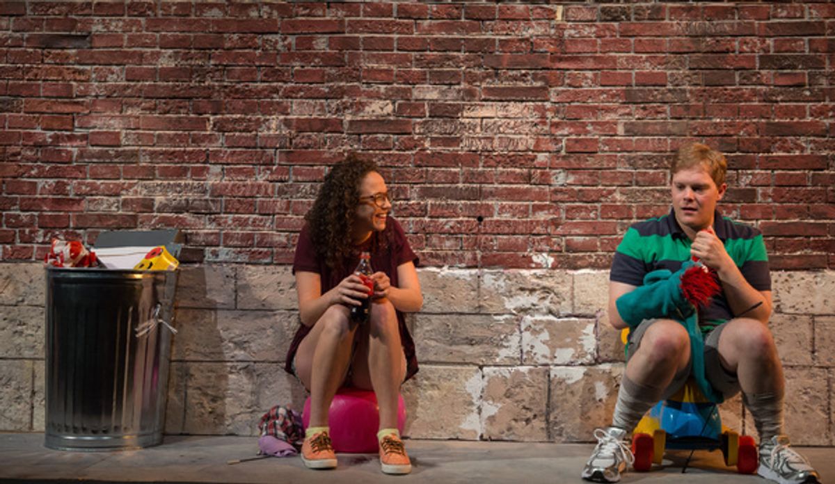 Nina Ganet and Alex Weisman at 