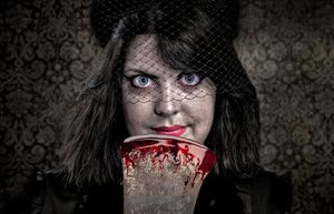 Colleen Cherry in the title role of Lizzie @ BroadwayWorld Colleen Cherry in the title role of Lizzie Photo