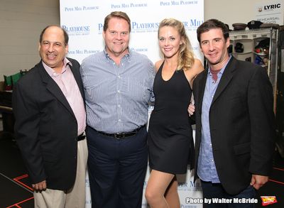 Michael Kostroff, John Treacy Eagan, Ashley Spencer and David Josefsberg Photo