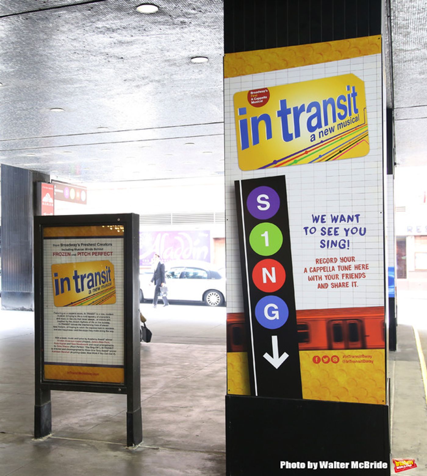 UP ON THE MARQUEE: Broadway's First A Cappella Musical IN TRANSIT Image