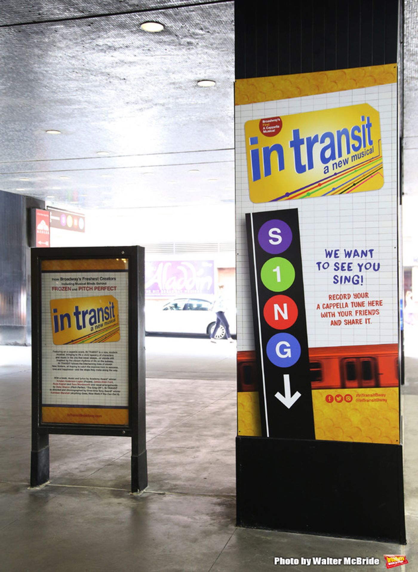 UP ON THE MARQUEE: Broadway's First A Cappella Musical IN TRANSIT Image