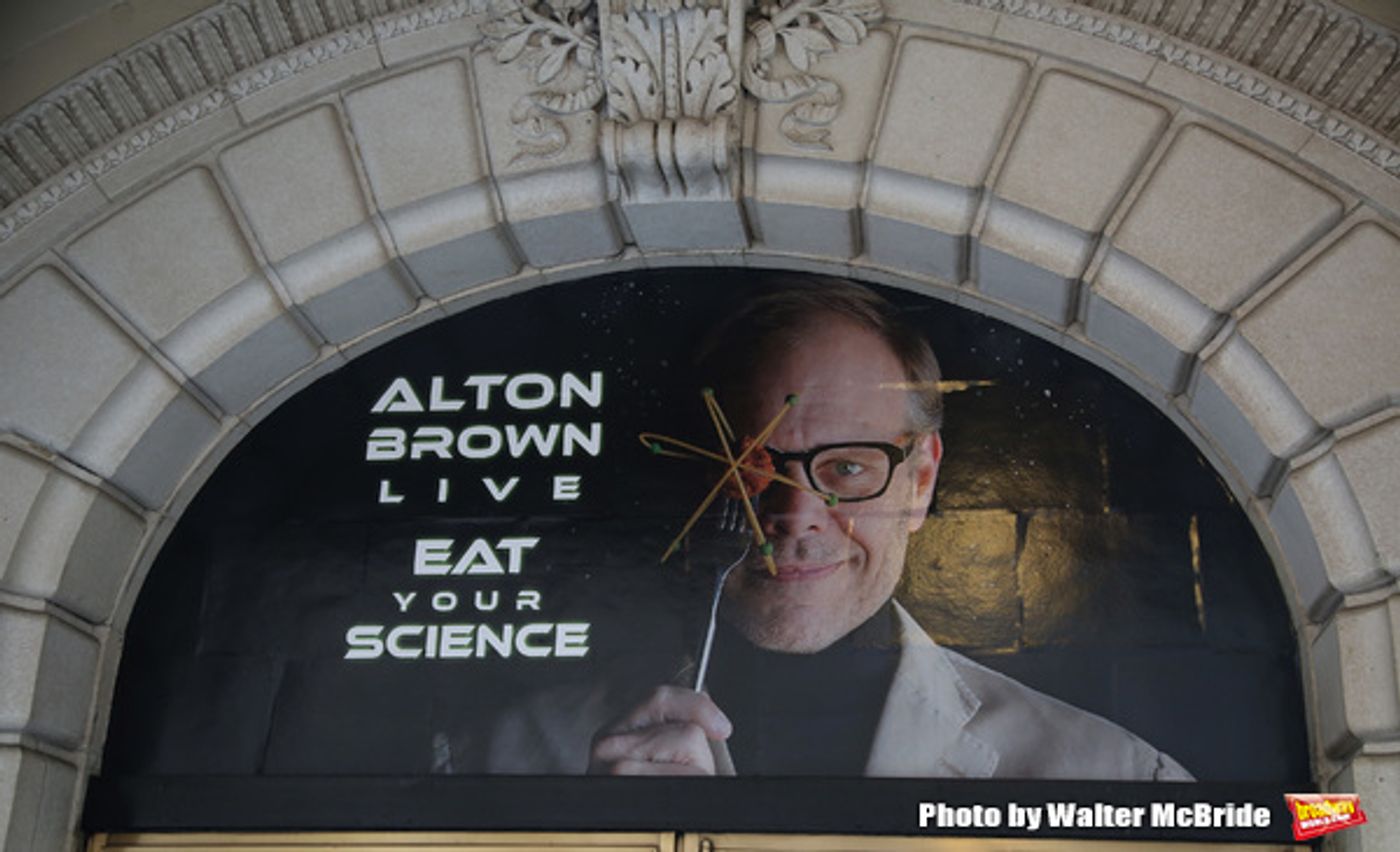 Up on the Marquee: ALTON BROWN LIVE: EAT YOUR SCIENCE  Image