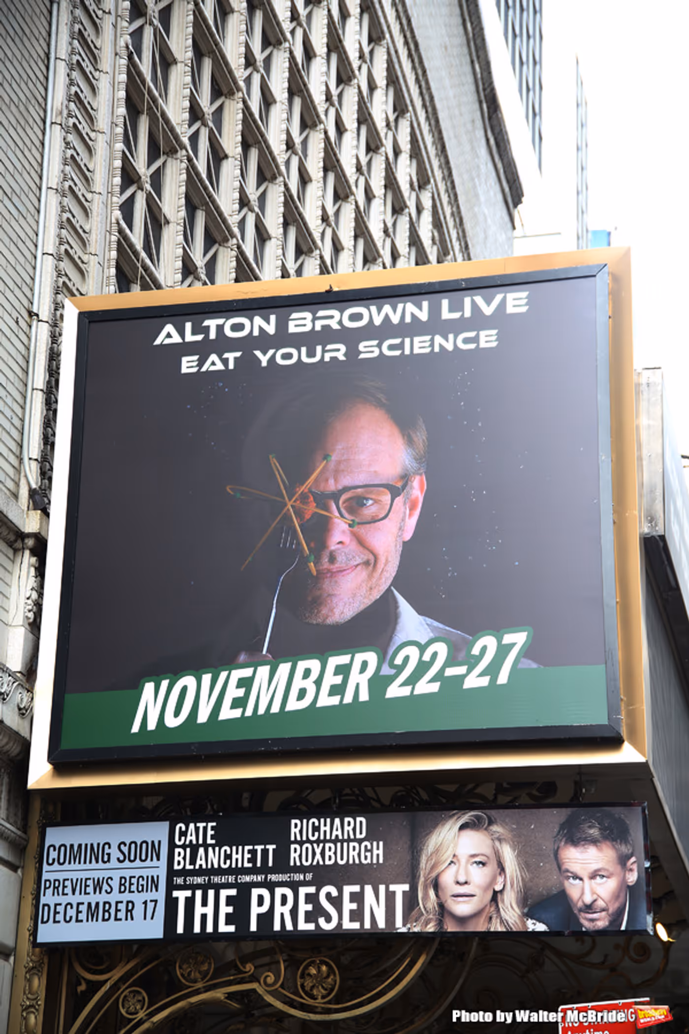 Up on the Marquee: ALTON BROWN LIVE: EAT YOUR SCIENCE  Image