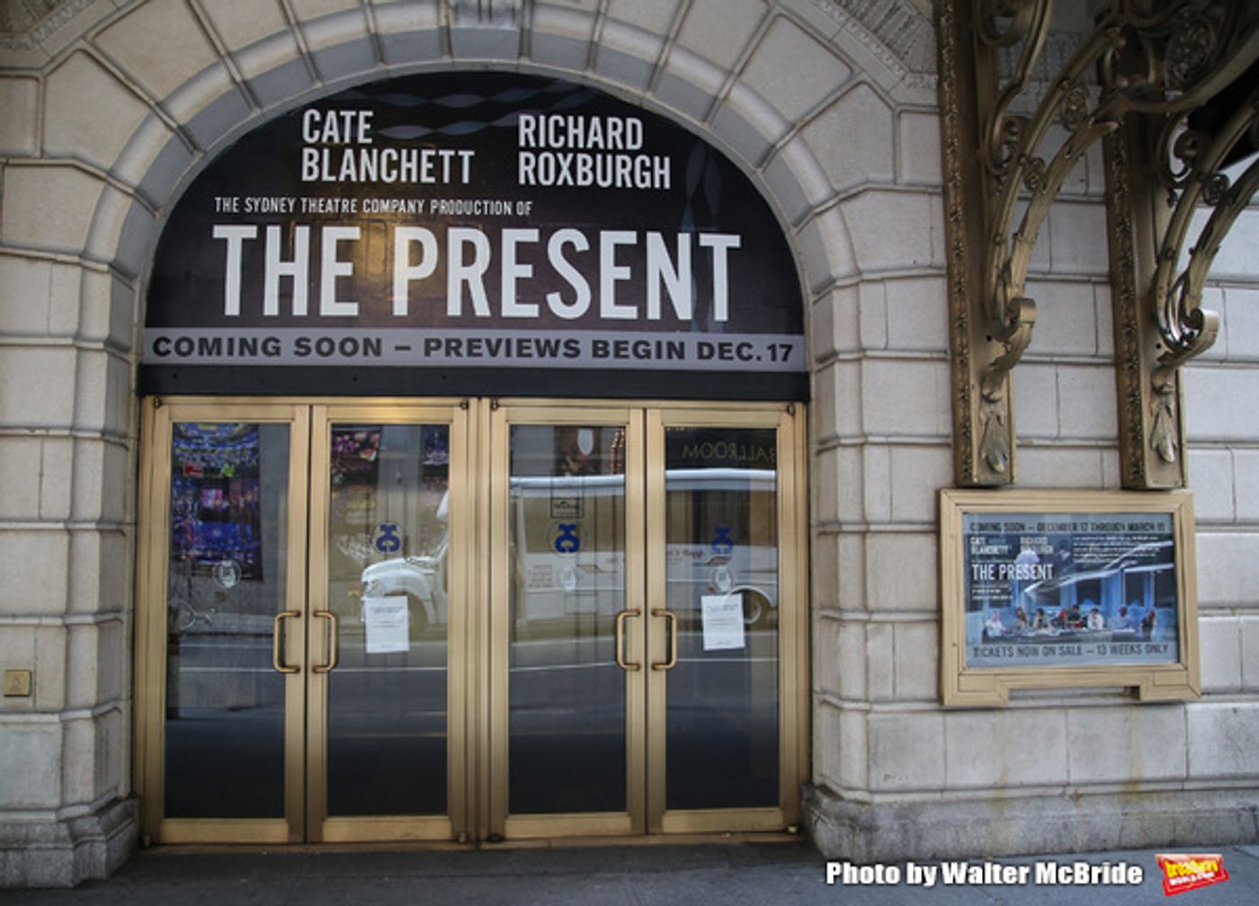 Up on the Marquee: THE PRESENT  Image