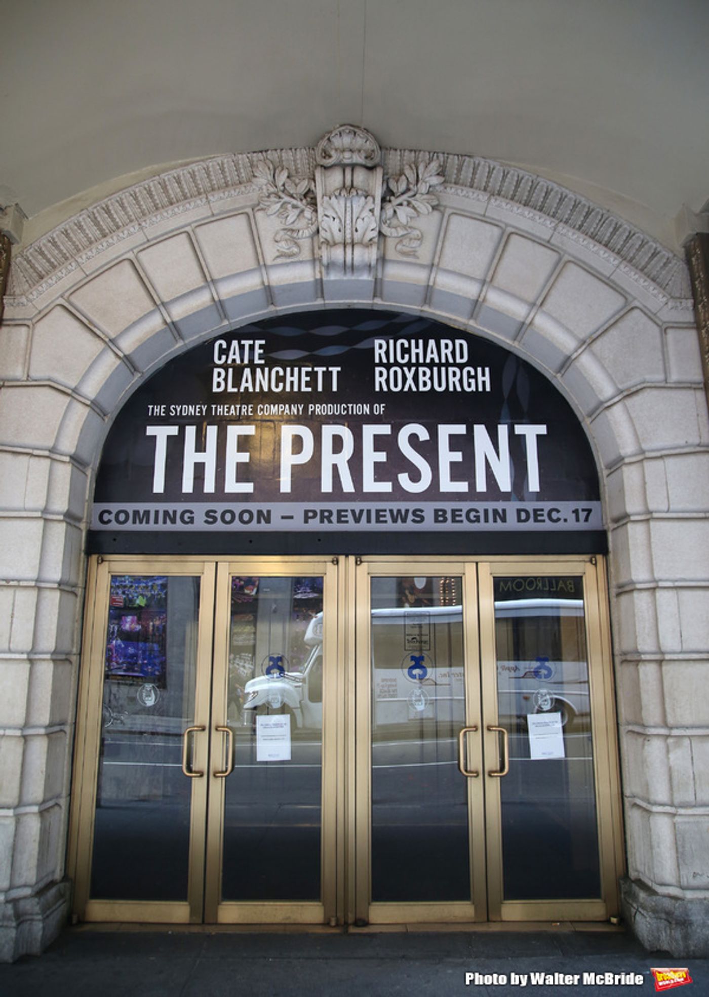 Up on the Marquee: THE PRESENT  Image