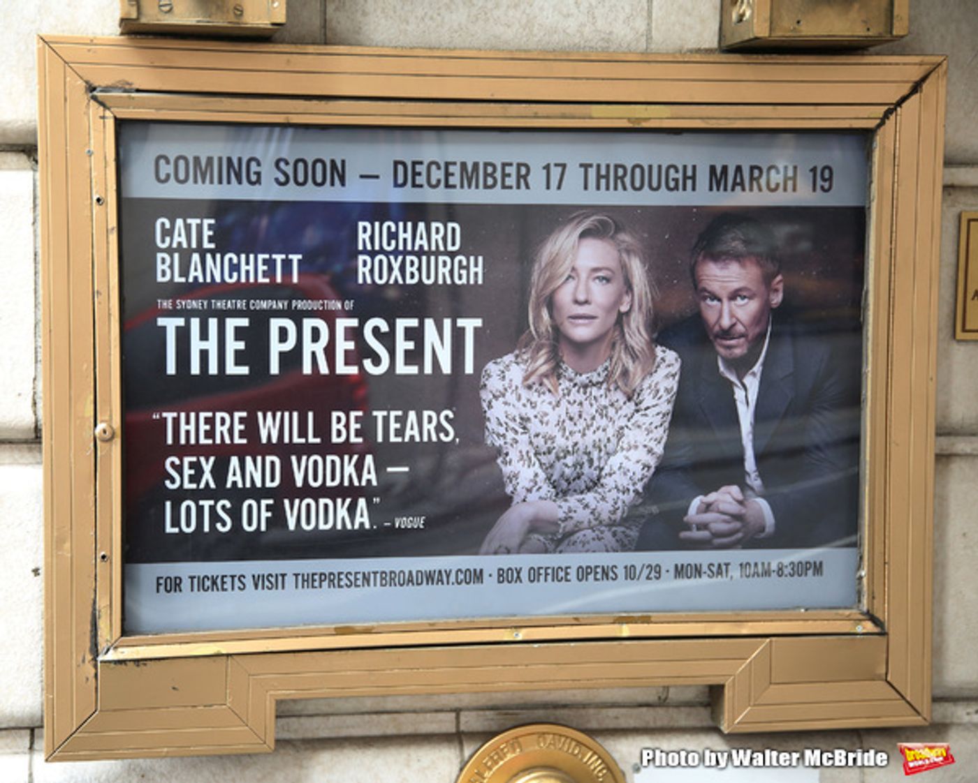 Up on the Marquee: THE PRESENT  Image