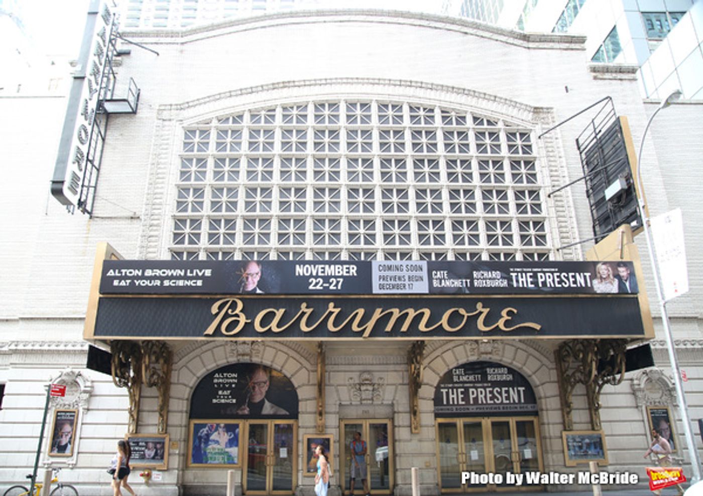 Up on the Marquee: THE PRESENT  Image