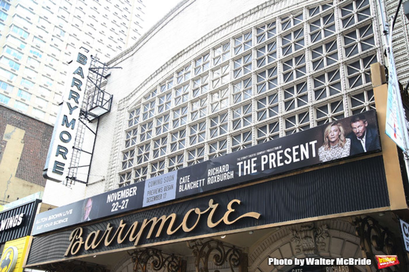 Up on the Marquee: THE PRESENT  Image