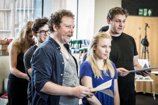 Fra Fee, Rufus Hound, Georgie Westall and Thomas Howes Photo