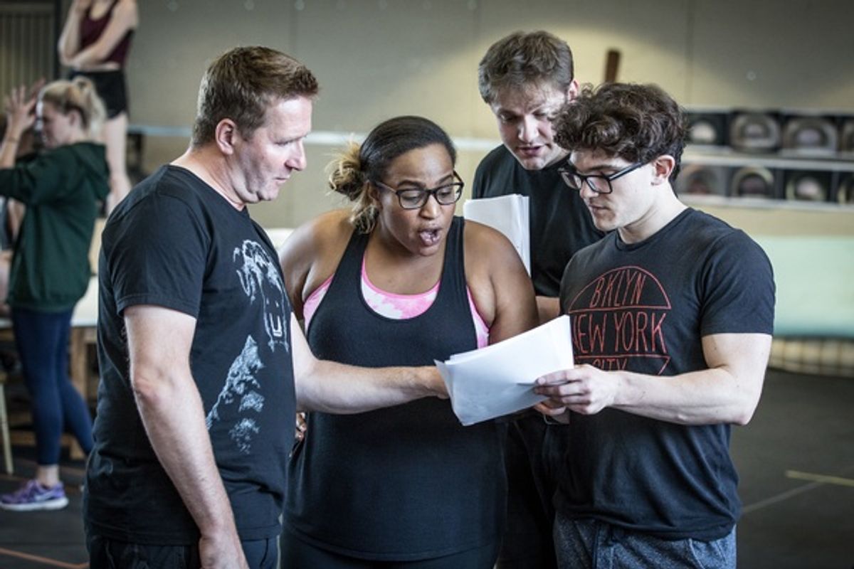 Fra Fee, Thomsa Howes, David Birrell and Sophia Nomvete at 