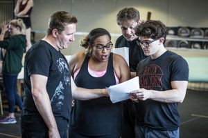 Fra Fee, Thomsa Howes, David Birrell and Sophia Nomvete @ BroadwayWorld Fra Fee, Thomsa Howes, David Birrell and Sophia Nomvete Photo