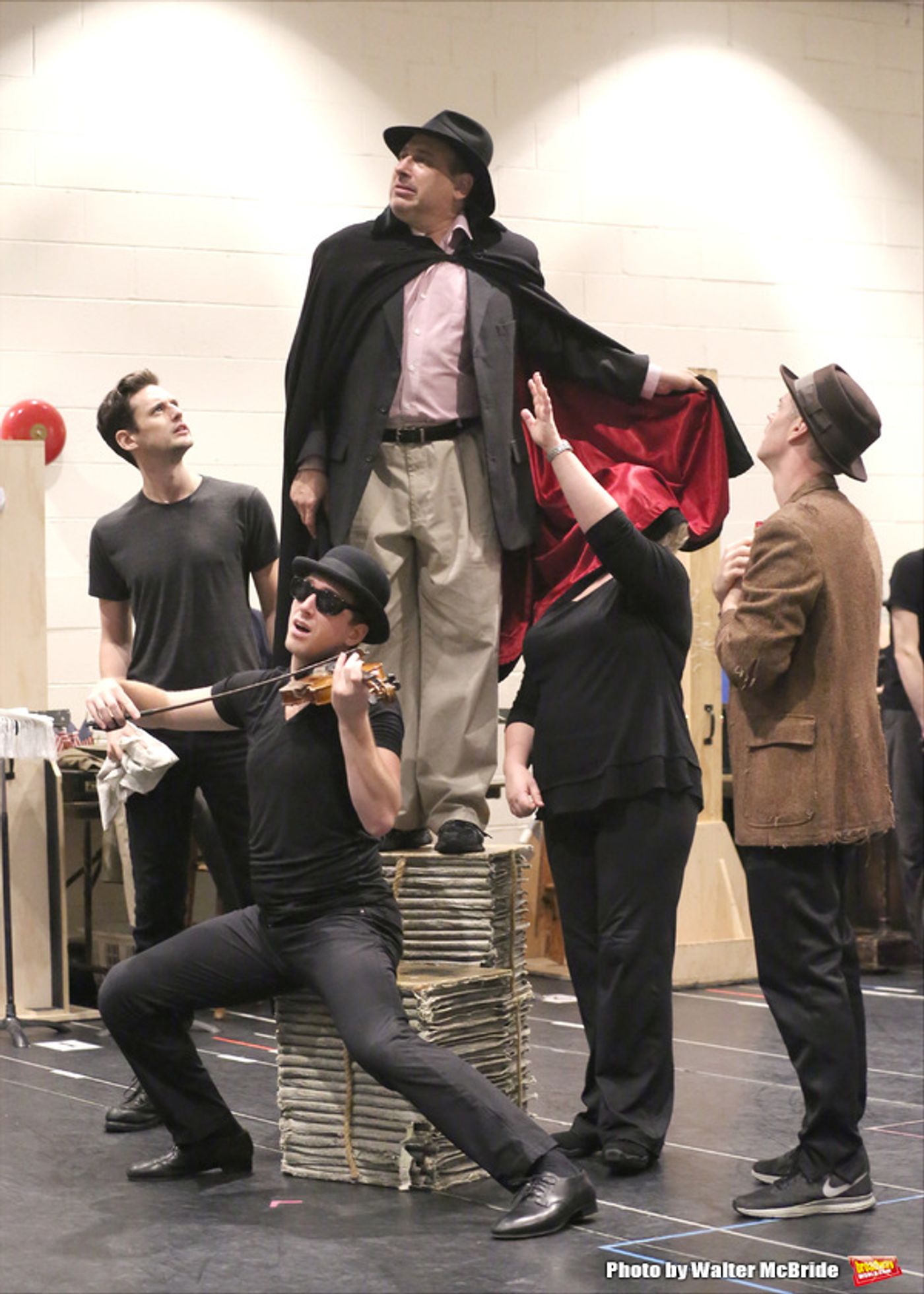 Photo Coverage: In Rehearsal with Paper Mill Playhouse's THE PRODUCERS Image