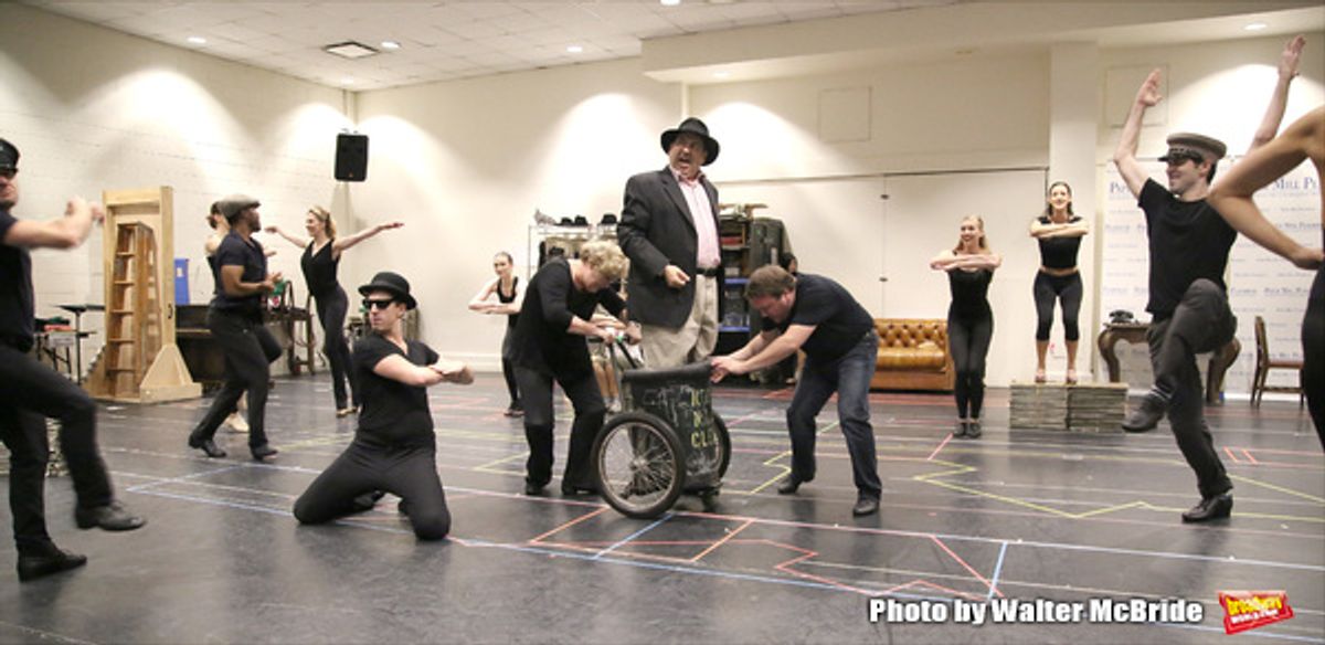 Michael Kostroff and cast  at 