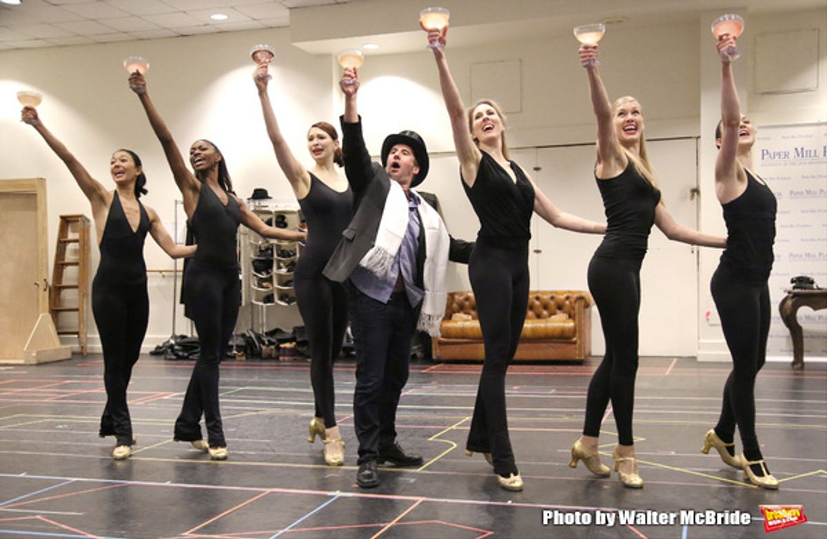 David Josefsberg and cast at 