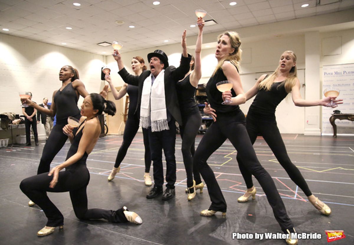 David Josefsberg and cast at 