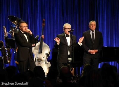 Larry King, Dean of Friars, Martin Scorsese, Robert De Niro Photo