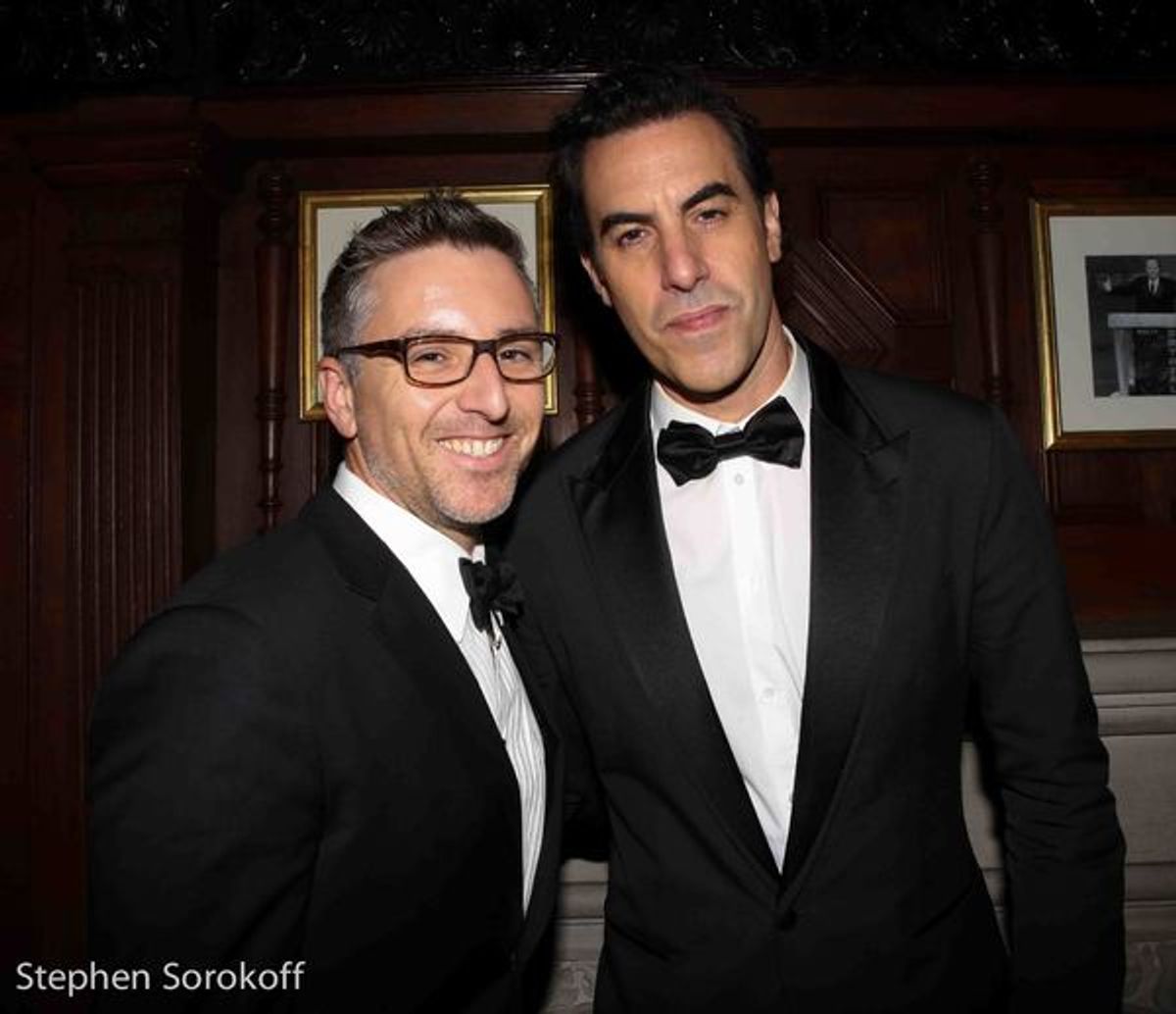 Jon Allen & Sacha Baron at 