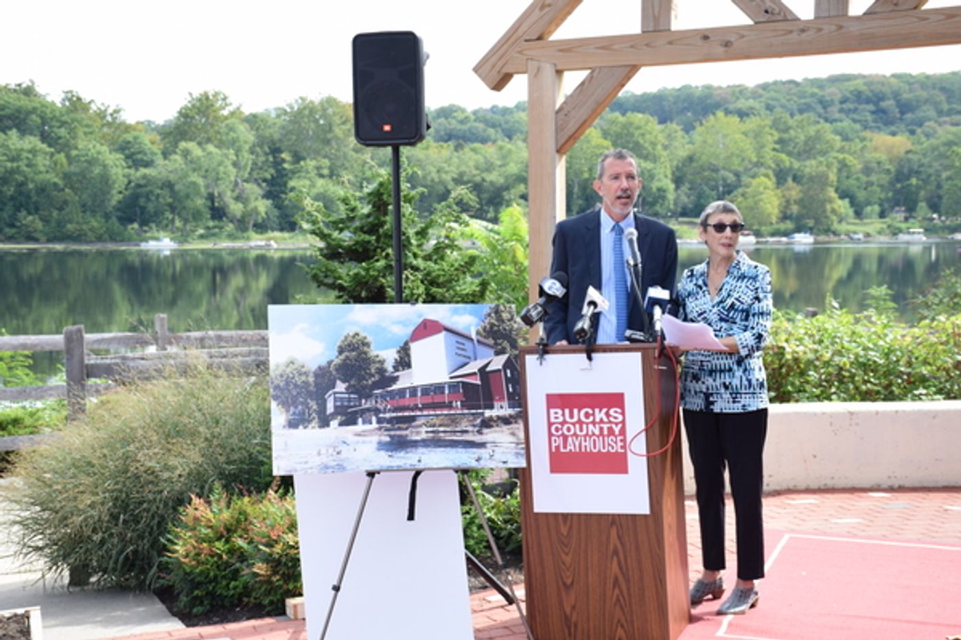 Photo Flash: Bucks County Playhouse Celebrates Final Phase Groundbreaking Photo Flash: Bucks County Playhouse Celebrates Final Phase Groundbreaking Image