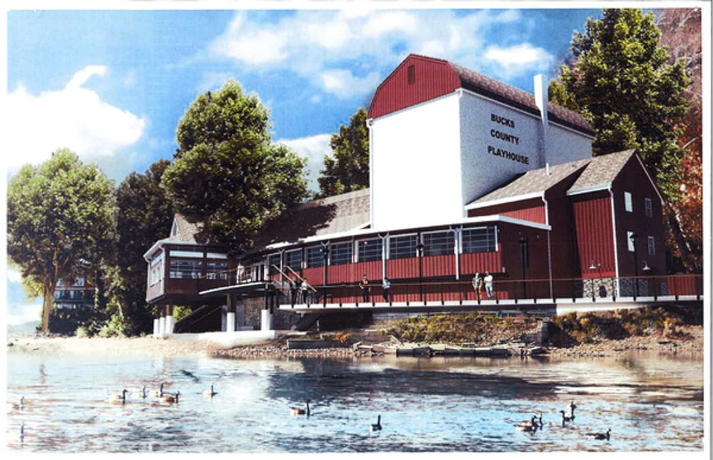 Photo Flash: Bucks County Playhouse Celebrates Final Phase Groundbreaking Photo Flash: Bucks County Playhouse Celebrates Final Phase Groundbreaking Image