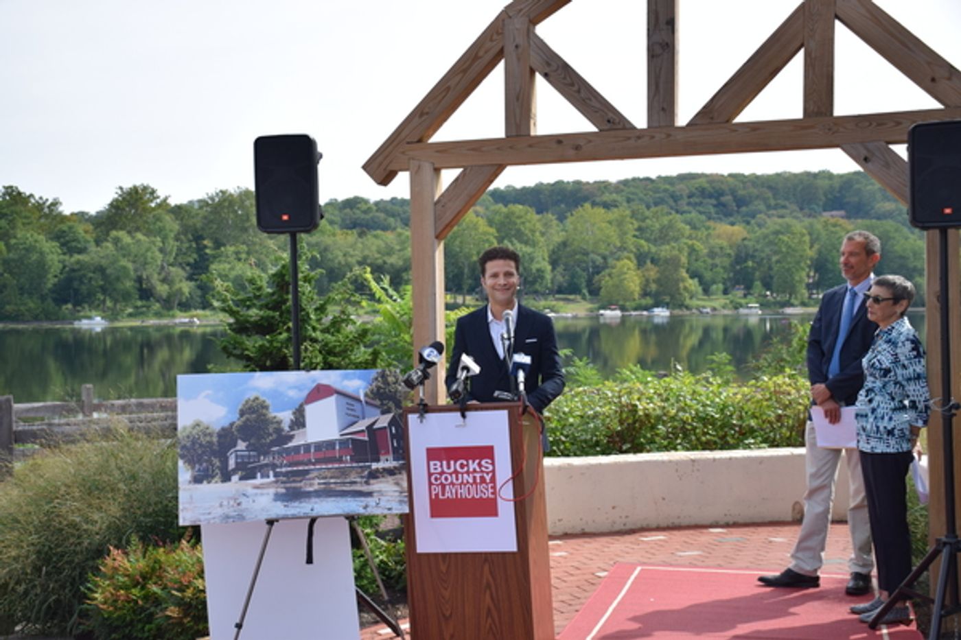 Photo Flash: Bucks County Playhouse Celebrates Final Phase Groundbreaking Photo Flash: Bucks County Playhouse Celebrates Final Phase Groundbreaking Image